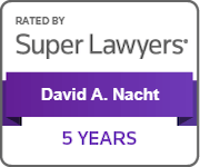 Rated By Super Lawyers | David A. Nacht | 5 Years