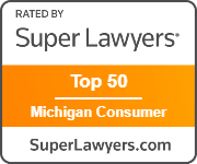Rated By Super Lawyers | Top 50 | Michigan Consumer | SuperLawyers.com