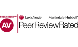 Martindale-Hubbard peer review rated badge